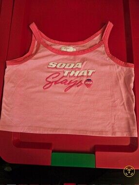 Poppi Pink Graphic Tank Top "Soda That Slays"